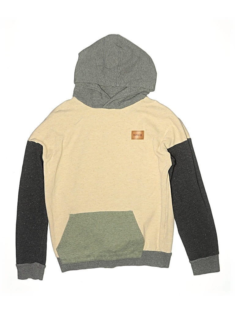 Pre-owned Hurley Kids' Pullover Hoodie In Yellow