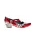 Assorted Brands Floral Red Heels Size EU 37 - photo 1