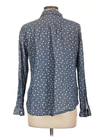 Ann Taylor LOFT Long Sleeve Button-Down Shirt (view 2)