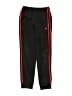 Adidas 100% Polyester Black Track Pants Size 7 - photo 1