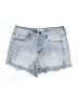 RSQ 100% Cotton Blue Denim Shorts Size 5 - photo 1