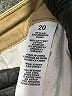 Celebrity Pink Solid Tan Khakis Size 20 - photo 4