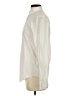 Calvin Klein Solid Ivory Long Sleeve Button-Down Shirt Size XS - photo 5
