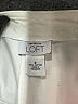 Ann Taylor LOFT 100% Cotton White Cargo Pants Size 8 - photo 4