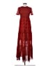 Zara Paisley Red Casual Dress Size XS - photo 1