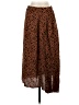 Gap Animal Print Brown Casual Skirt Size 4 - photo 1