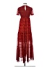 Zara Paisley Red Casual Dress Size XS - photo 2