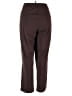 Catherines Solid Brown Casual Pants Size 2X - photo 2