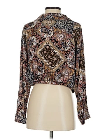 Haute Hippie Long Sleeve Blouse (view 2)