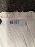 Reset 100% Polyester Ivory Casual Dress Size M - photo 7