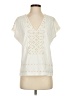 J.Crew Ivory Short Sleeve Blouse Size S - photo 1