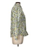 Lands' End Print Yellow Long Sleeve Blouse Size 10 (petite) - photo 4