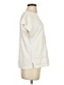 J.Crew Ivory Short Sleeve Blouse Size S - photo 4