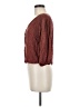 Kara Thoms Brown 3/4 Sleeve Blouse Size M - photo 5