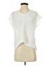 Michael Stars White Short Sleeve Blouse Size XS - photo 1