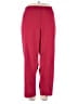 Catherines Solid Red Casual Pants Size 3X Petite - photo 1