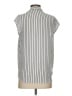 Halogen 100% Polyester Silver Sleeveless Blouse Size S - photo 2