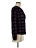 Sisley 100% Polyester Purple Long Sleeve Blouse Size M - photo 4