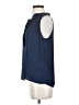 41Hawthorn 100% Polyester Blue Sleeveless Blouse Size S - photo 5