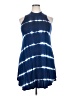 Ginger G. Tie-dye Blue Casual Dress Size L - photo 1