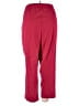 Catherines Solid Red Casual Pants Size 3X Petite - photo 2
