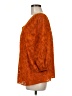 LC Lauren Conrad 100% Polyester Orange 3/4 Sleeve Blouse Size M - photo 5