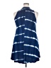 Ginger G. Tie-dye Blue Casual Dress Size L - photo 2