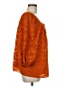 LC Lauren Conrad 100% Polyester Orange 3/4 Sleeve Blouse Size M - photo 4