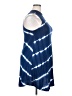 Ginger G. Tie-dye Blue Casual Dress Size L - photo 4
