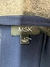 MSK Blue 3/4 Sleeve Blouse Size L - photo 7