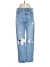 Levi's 100% Cotton Hearts Blue Jeans Size 27 waist - photo 1