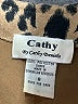 Cathy Daniels 100% Polyester Animal Print Brown Jacket Size 8 - photo 6