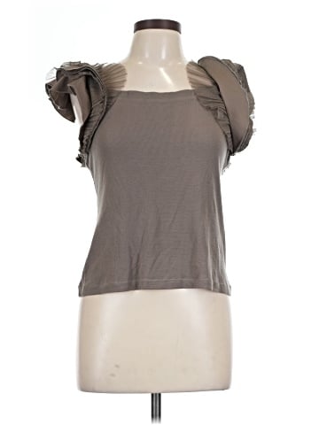BCBGMAXAZRIA Short Sleeve Top (view 1)