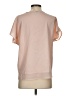 DKNY 100% Polyester Pink Short Sleeve Blouse Size S - photo 2
