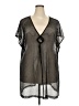 Assorted Brands 100% Polyester Black Cardigan Size 3X - photo 1