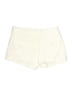 J.Crew 100% Cotton Solid Ivory Shorts Size 4 - photo 2