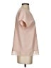 DKNY 100% Polyester Pink Short Sleeve Blouse Size S - photo 4