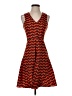 Derek Lam Hearts Orange Casual Dress Size 2 - photo 1