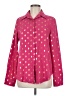 Unbranded Polka Dots Pink Long Sleeve Blouse Size M - photo 1