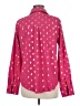 Unbranded Polka Dots Pink Long Sleeve Blouse Size M - photo 2