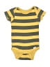Gerber Stripes Yellow Short Sleeve Onesie Size 6-9 mo - photo 1