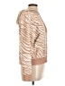 Sofia by Sofia Vergara Animal Print Tan Pullover Sweater Size L - photo 4