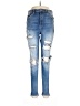 KANCAN JEANS Hearts Blue Jeans Size 30 waist - photo 1