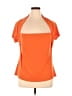 Ashley Stewart Orange Short Sleeve Top Size M (estimated) - photo 1