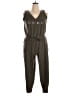 Calvin Klein Solid Green Jumpsuit Size XL - photo 1