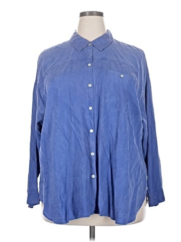 J.Jill 3/4 Sleeve Button-Down Shirt (view 1)