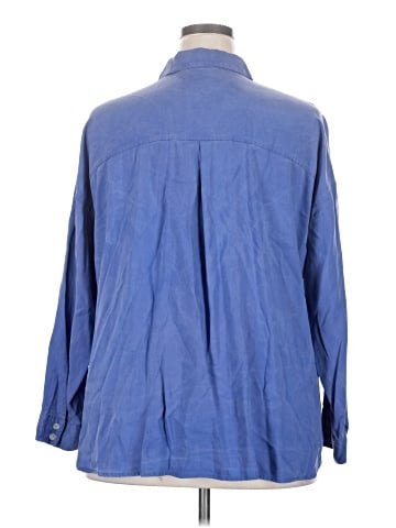 J.Jill 3/4 Sleeve Button-Down Shirt (view 2)