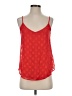 Ella Moss 100% Silk Red Sleeveless Top Size XS - photo 1