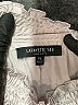 Lafayette 148 New York 100% Silk Silver Blouse Size XL - photo 7