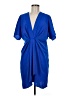 Shein 100% Polyester Blue Cocktail Dress Size 8 - 10 - photo 1